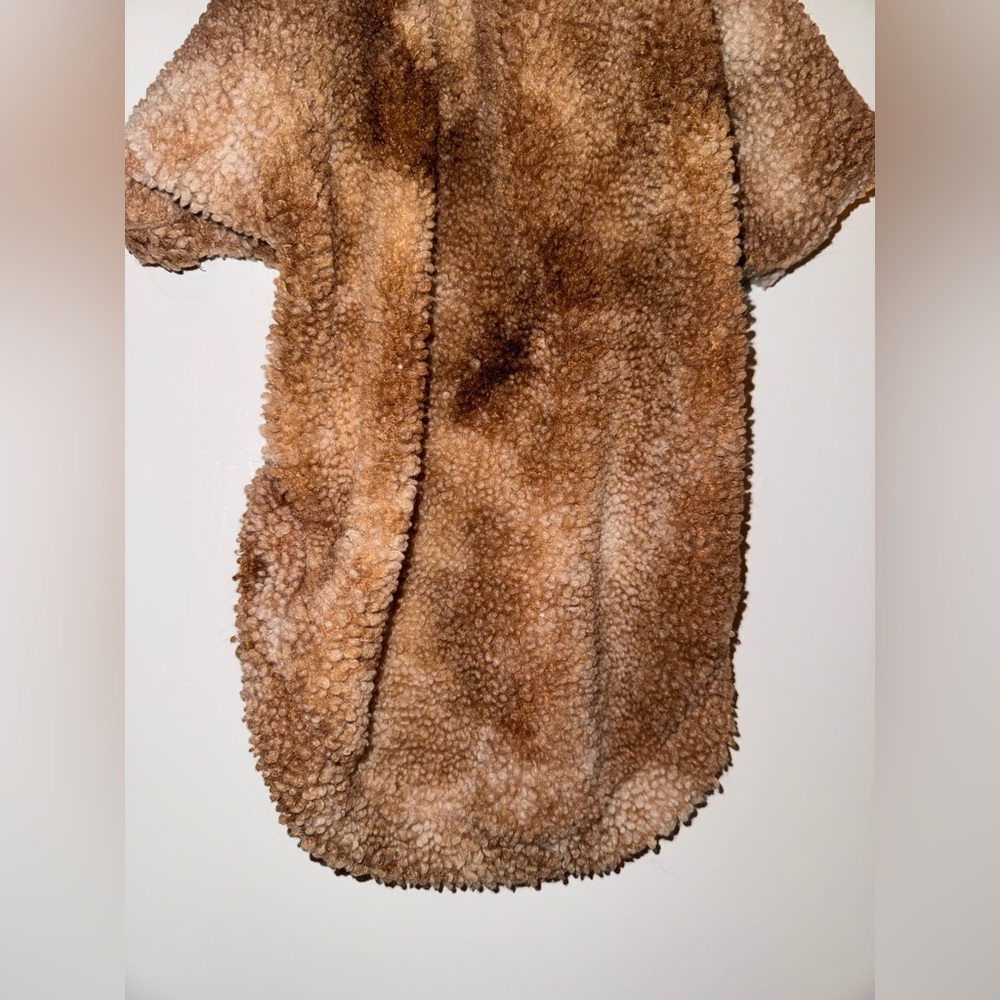 Firearm Sherpa Tan Tie-Dye Hoodie For Medium Sized Dogs - Picture 4 of 5